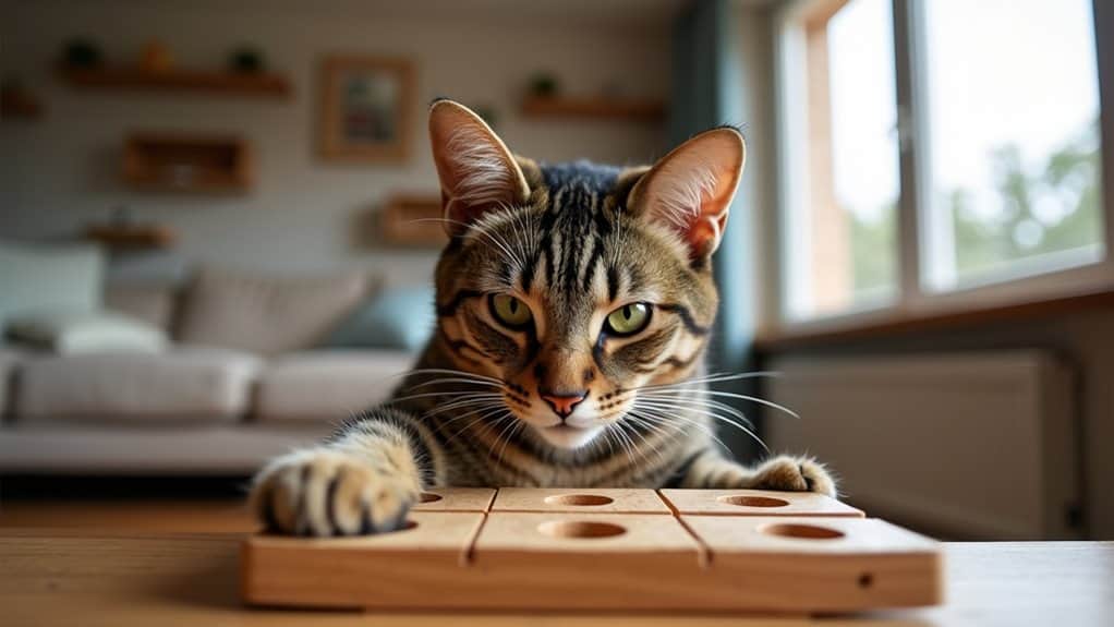 feline friendly enriched environment