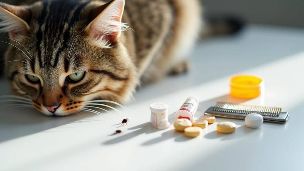 fleas and ticks infestations