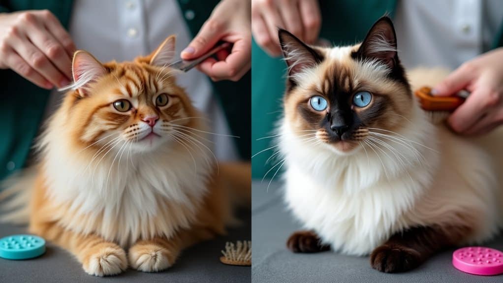 grooming techniques for cats
