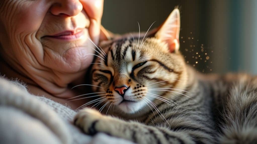 healing through purring frequencies