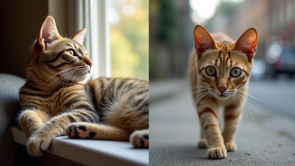 indoor vs outdoor cat lifespan