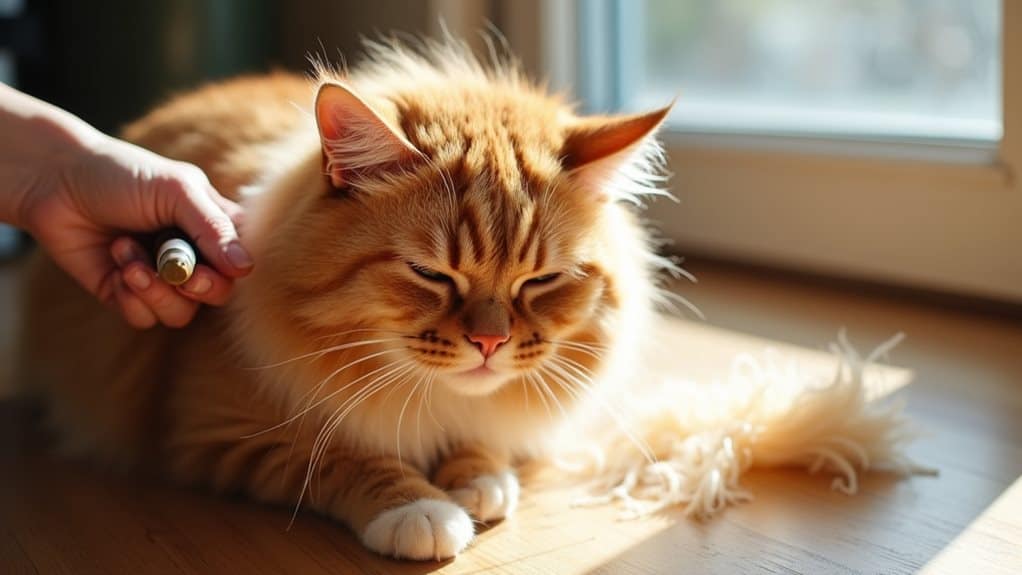 manage cat spring shedding
