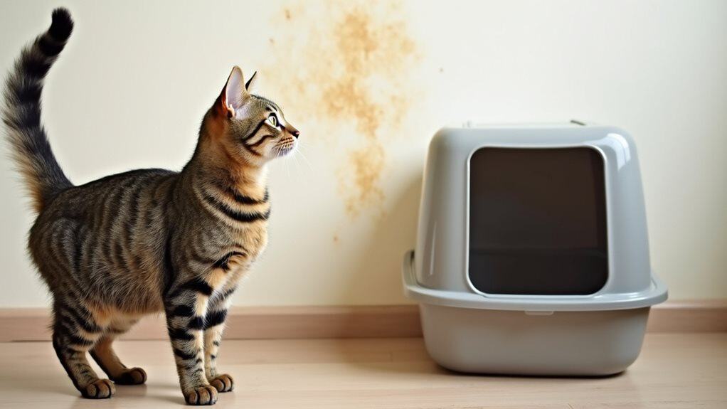 marking behavior vs litter issues