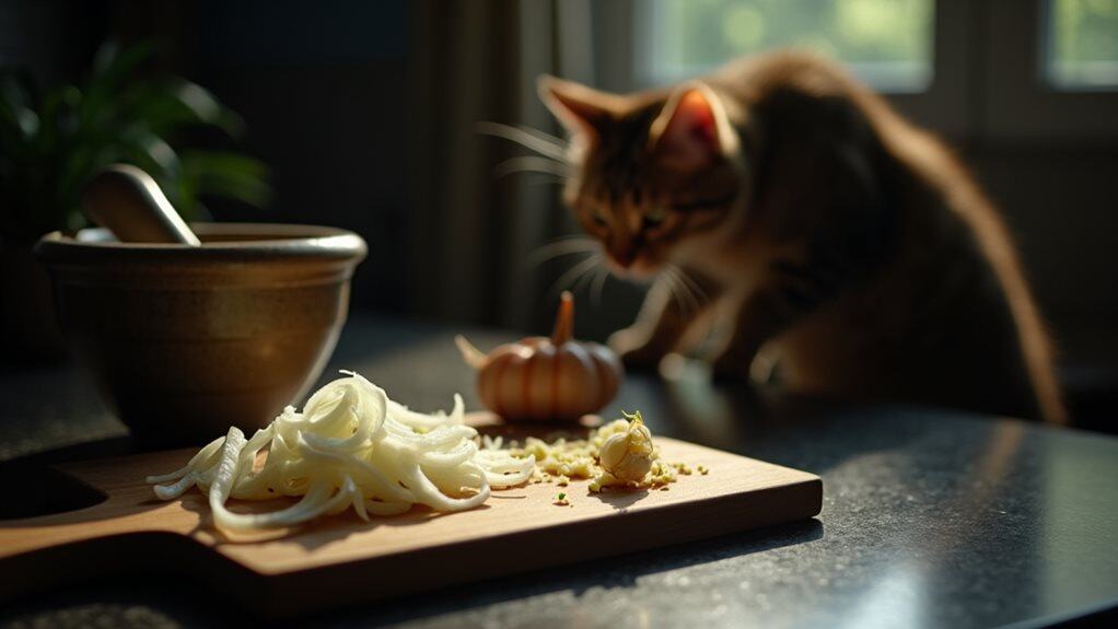 onions and garlic toxicity