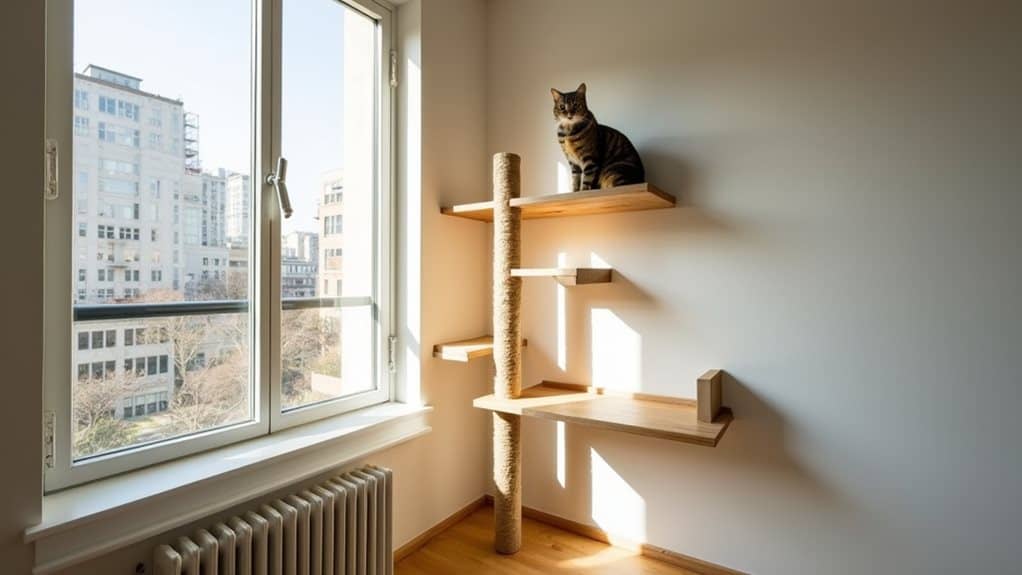 optimal cat tree placement
