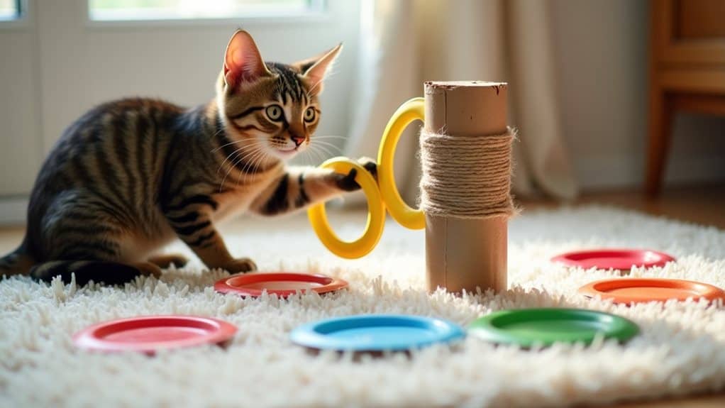 paper plate ring toss