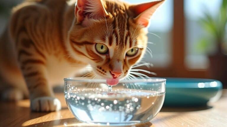 promote cat water consumption