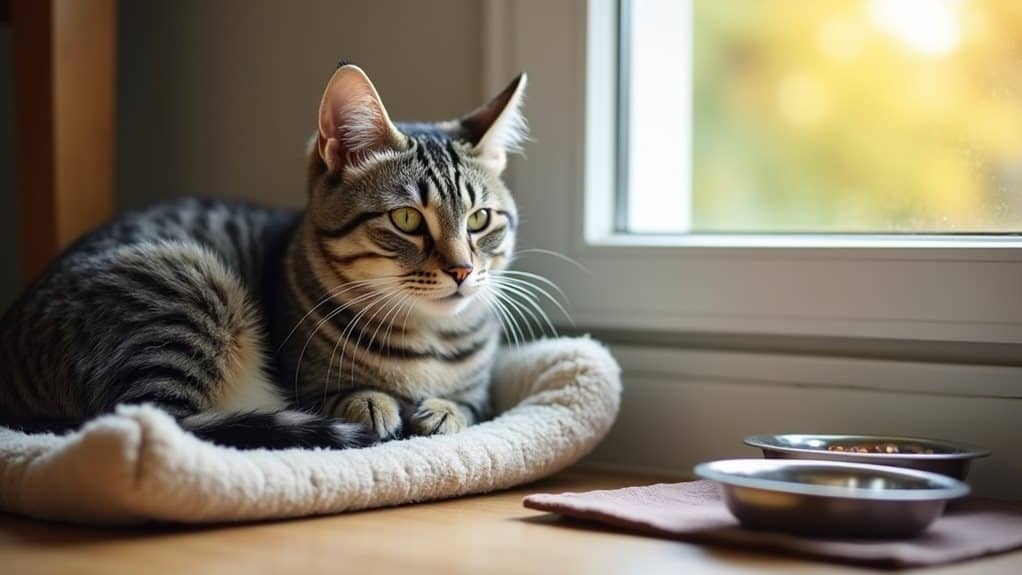 signs of aging cats