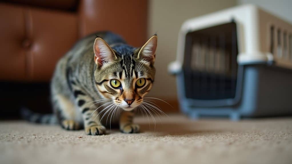 signs of cat anxiety