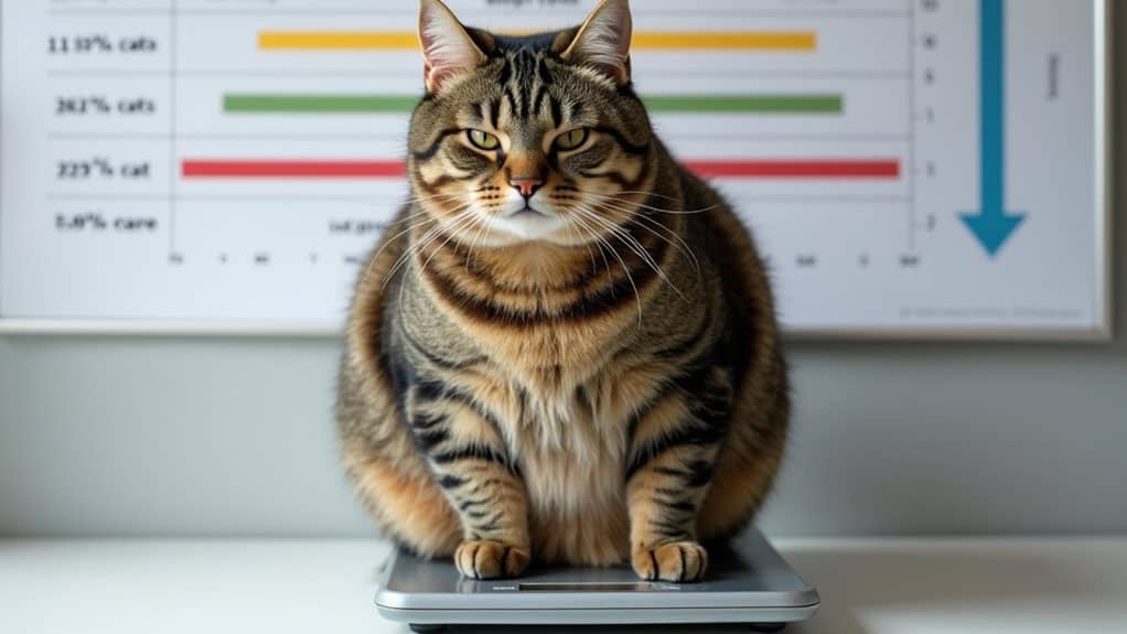signs of overweight cats