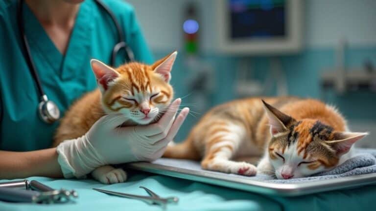 spaying and neutering cats