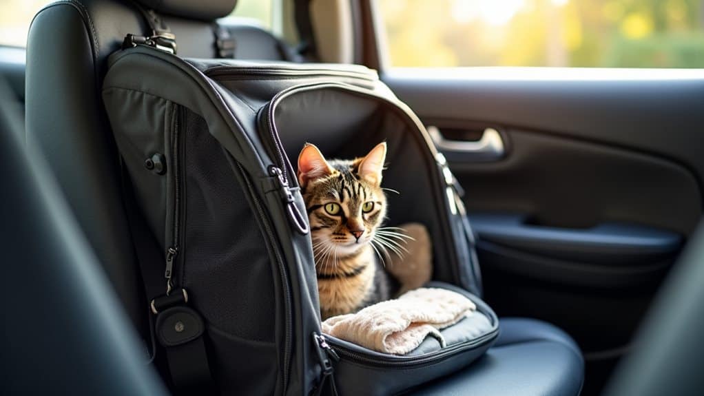 stress free cat travel carriers