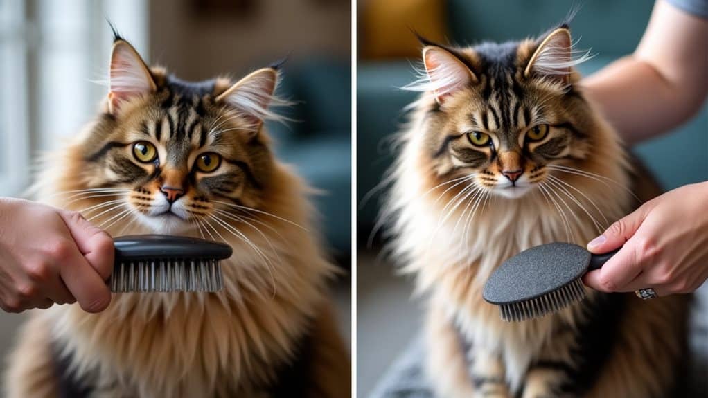 tailored brushing for coats