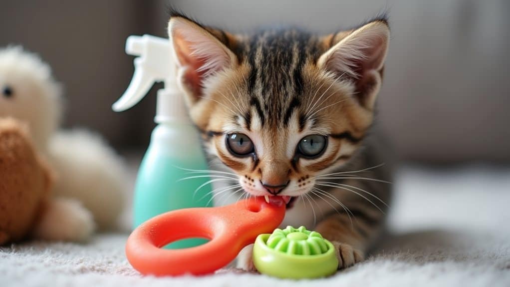 teething biting redirect toys