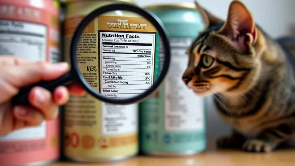 understanding cat food labels
