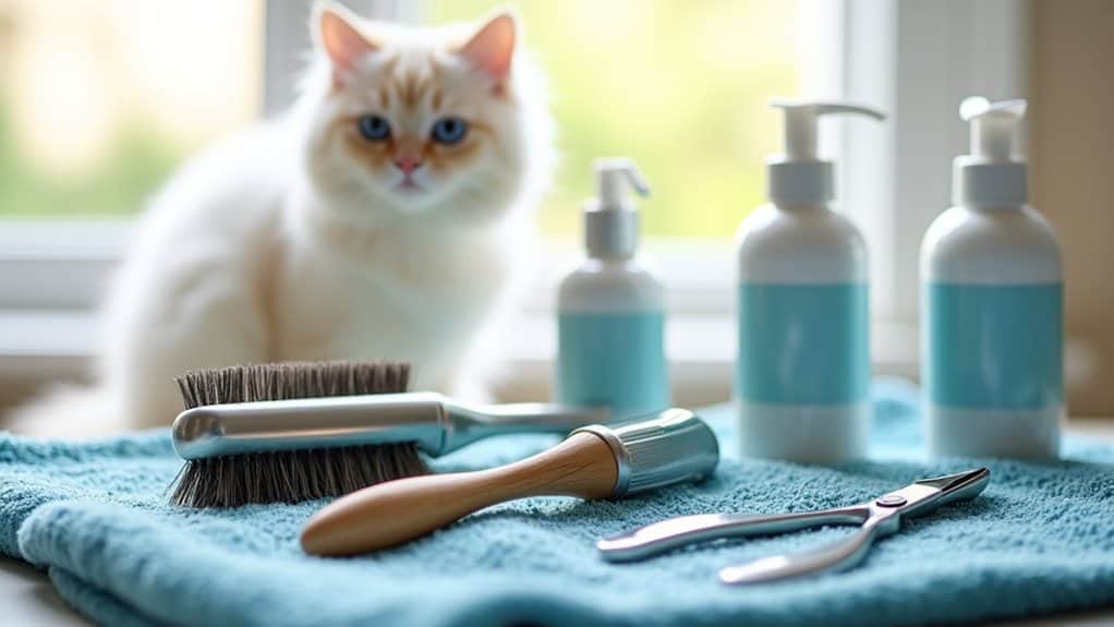 waterless cat grooming solutions