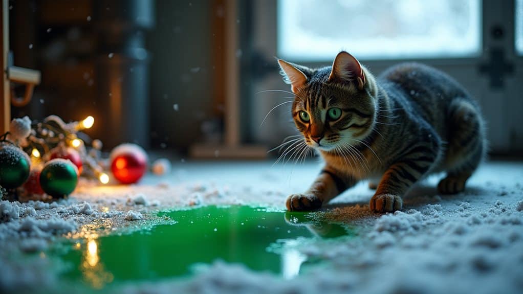 winter safety for cats