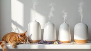 calming diffusers for anxious cats