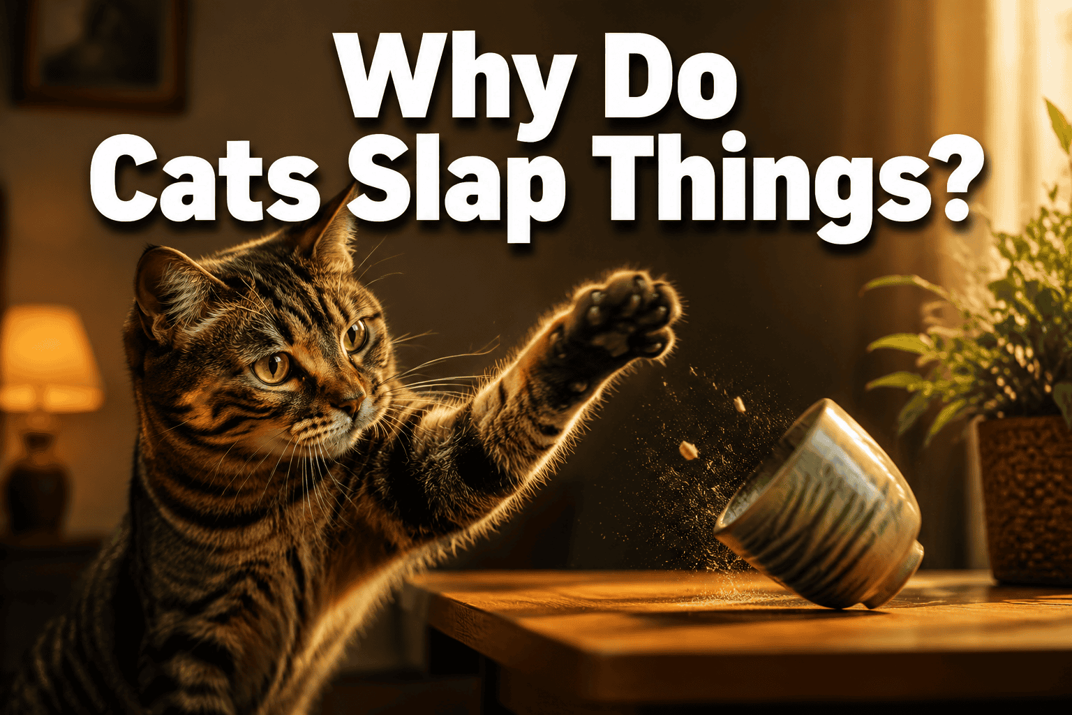 Why Do Cats Slap Things? The Real Reasons Behind This Behaviour